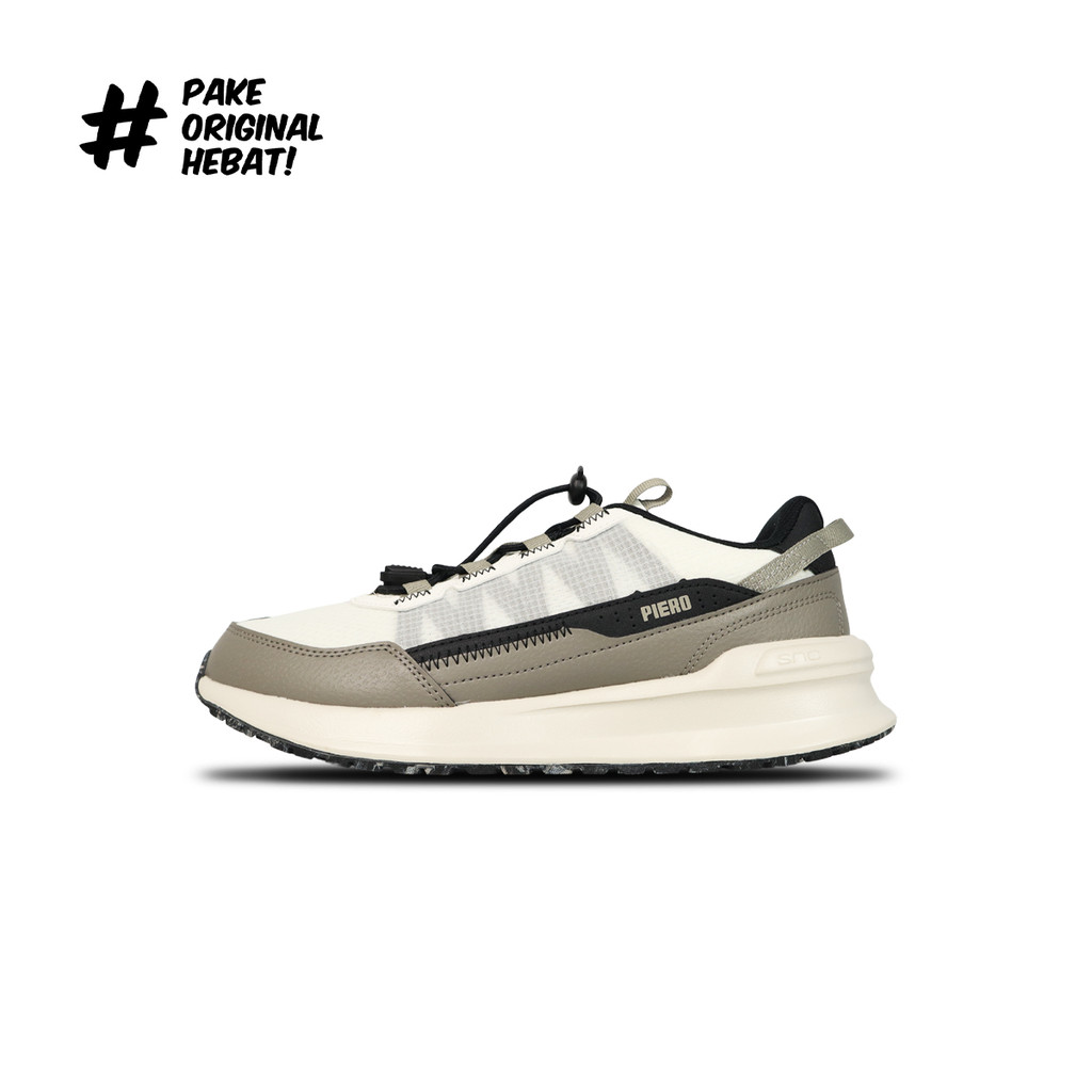 Jual Piero Sepatu Sneakers Jogger 24 Trac - Off White/Grey/Birch ...