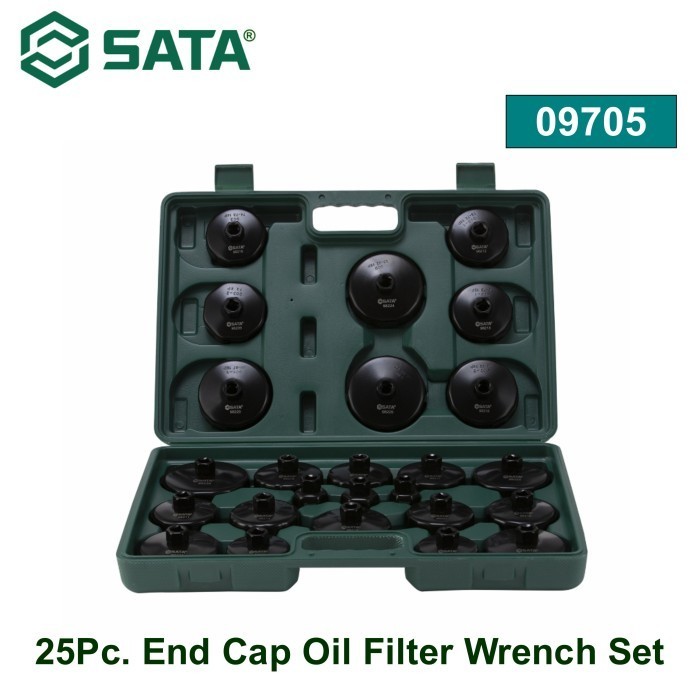 SATA ST97406 End Cap Oil Filter Wrench/Spanner 90 Mm