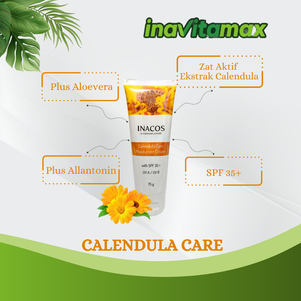 Jual INACOS CALENDULA CARE BTL 75GR | Shopee Indonesia