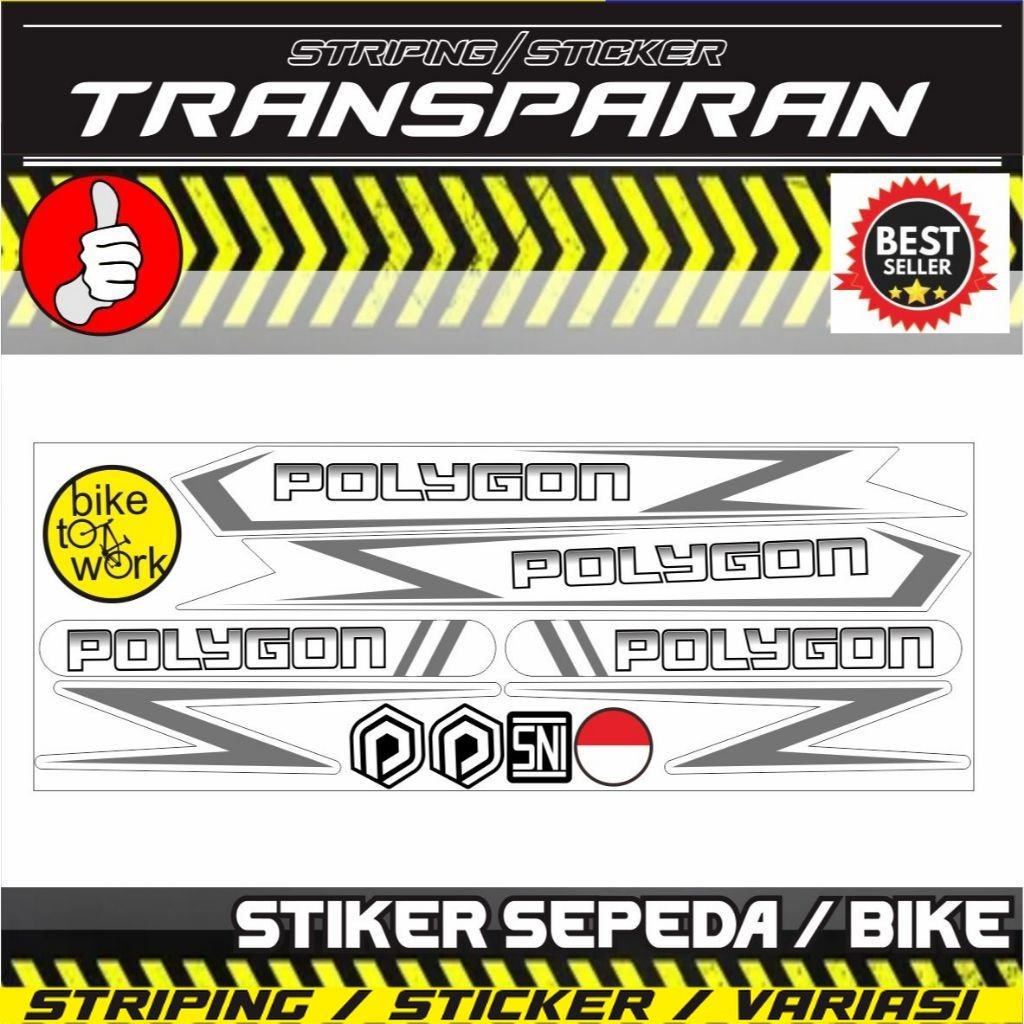 Jual STIKER BMX SEPEDA / STRIPING TRANSPARAN UV/ / STRIPING ALL SEPEDA ...