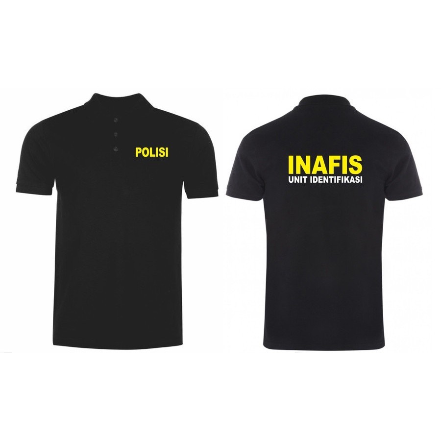 Jual Kaos poloshirt poloshirtshirt polisi inafis / baju kerah inafis ...
