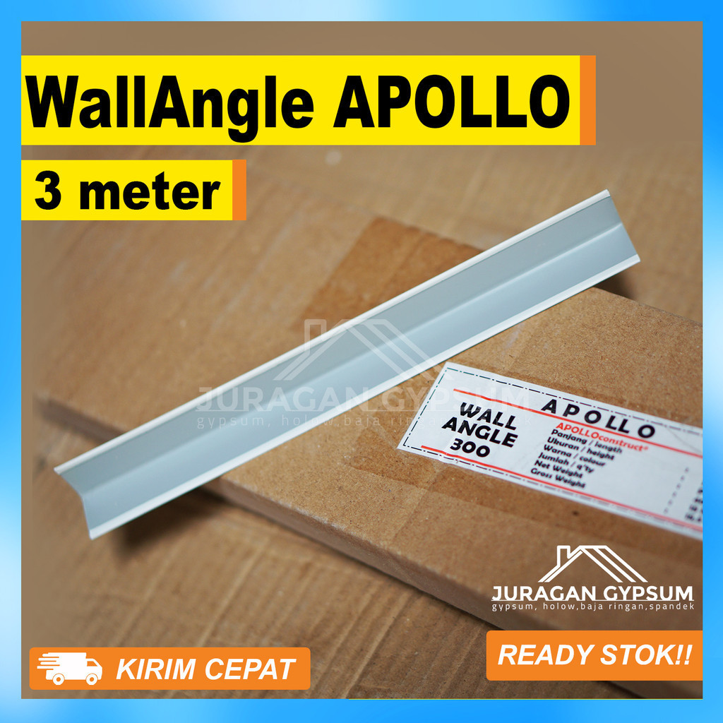 Jual Wallangle Apollo M Wall Angle Angel Rangka Akustik Shopee Indonesia