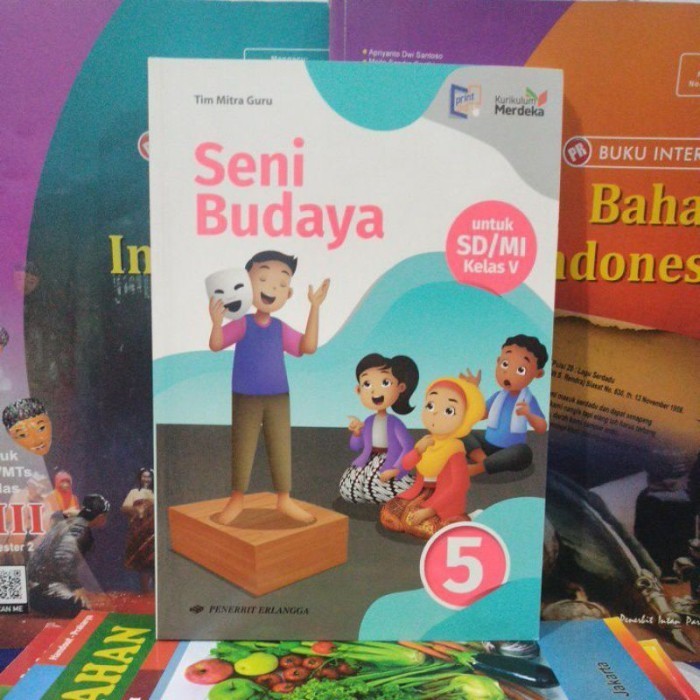 Jual Buku Seni Budaya Untuk Sd Mi Kelas 5 Kurikulum Merdeka Shopee