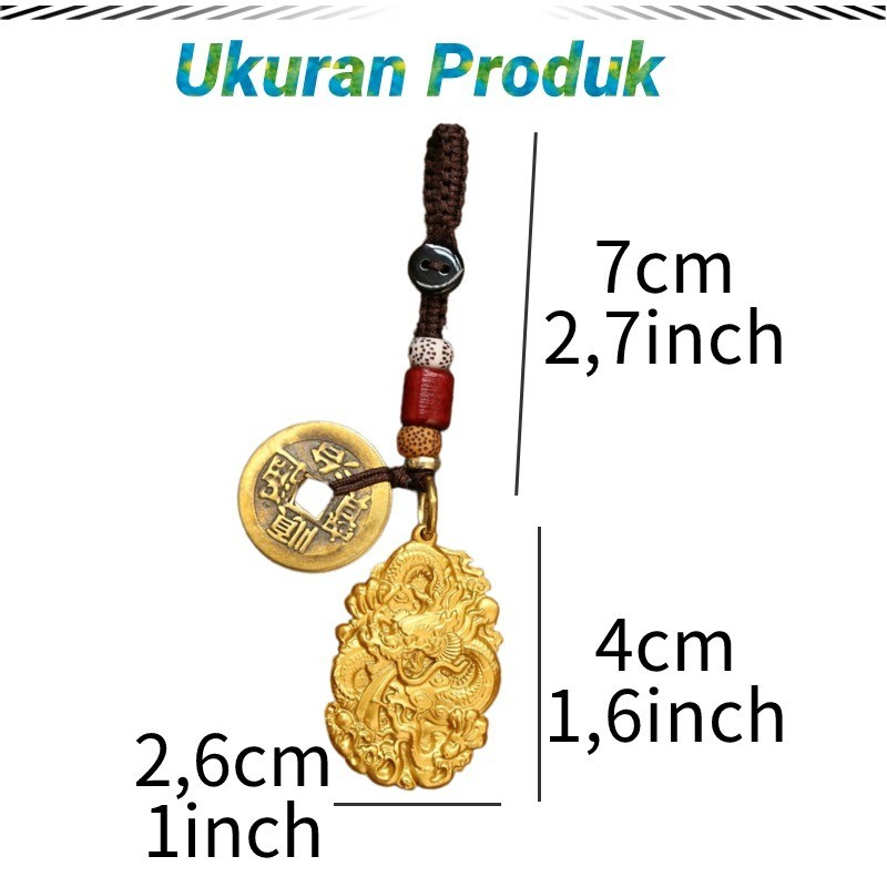 Jual Bisa COD Gantungan Kunci tradisional chinese 12 shio 12 Shio Bahan ...