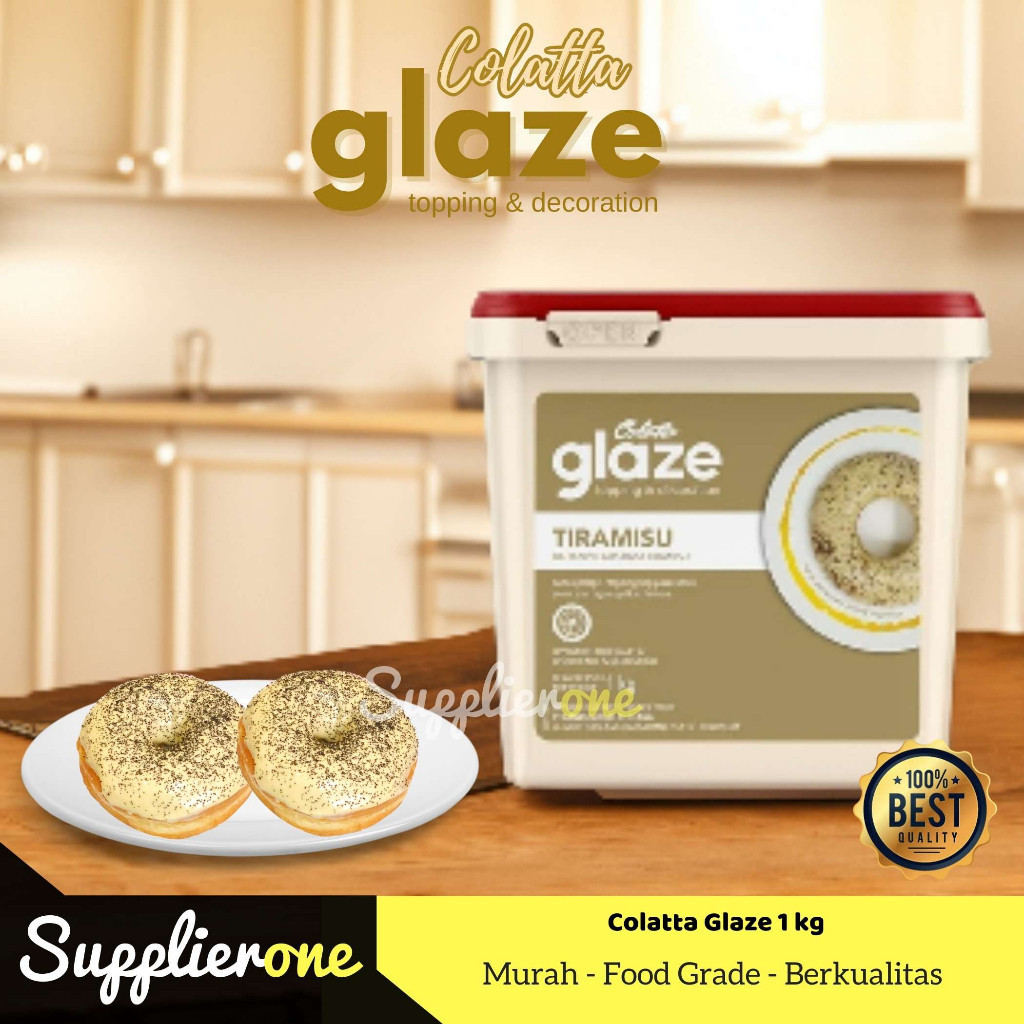 Jual Colatta Glaze Tiramisu / Selai Tiramisu 1kg / Selai Roti / Topping ...