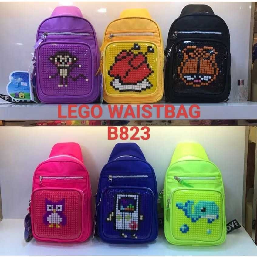 Jual Tas Waitbag / Slingbag / Selempang Lego Pixel Kreasi Untuk ...