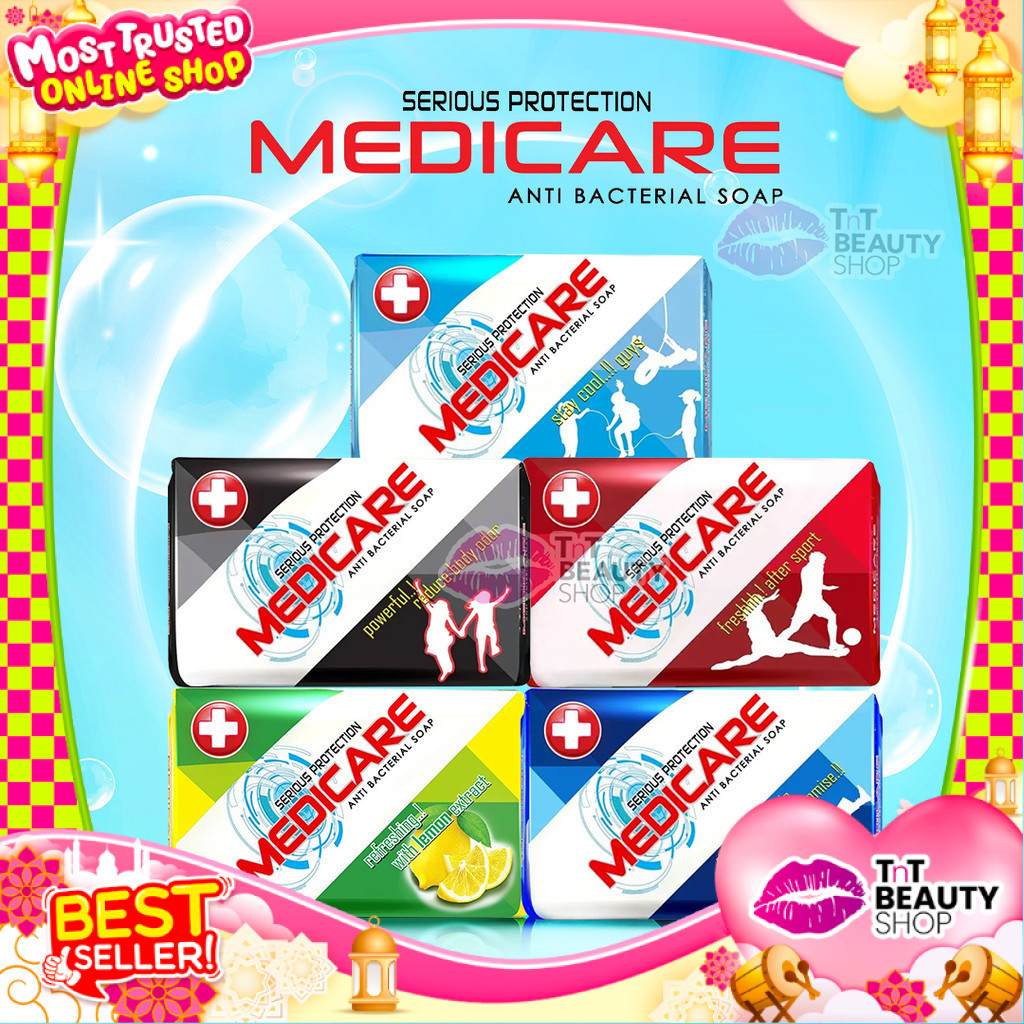 Jual Sabun Medicare Sabun Mandi Anti Bakterial 90 gram Medicare Bar ...