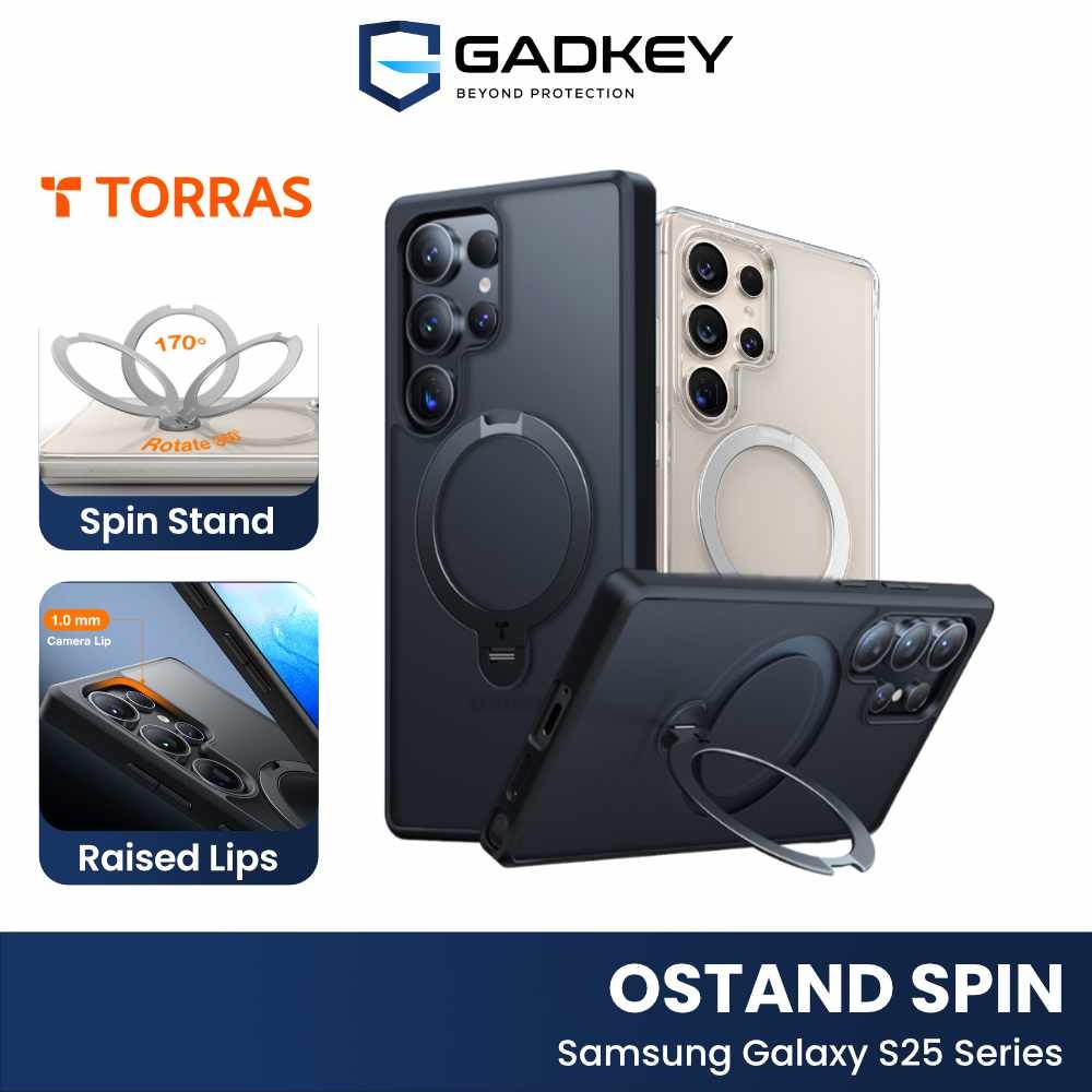 Jual Case Samsung Galaxy S25 Ultra / S25 Plus / S25 Torras oStand Spin ...