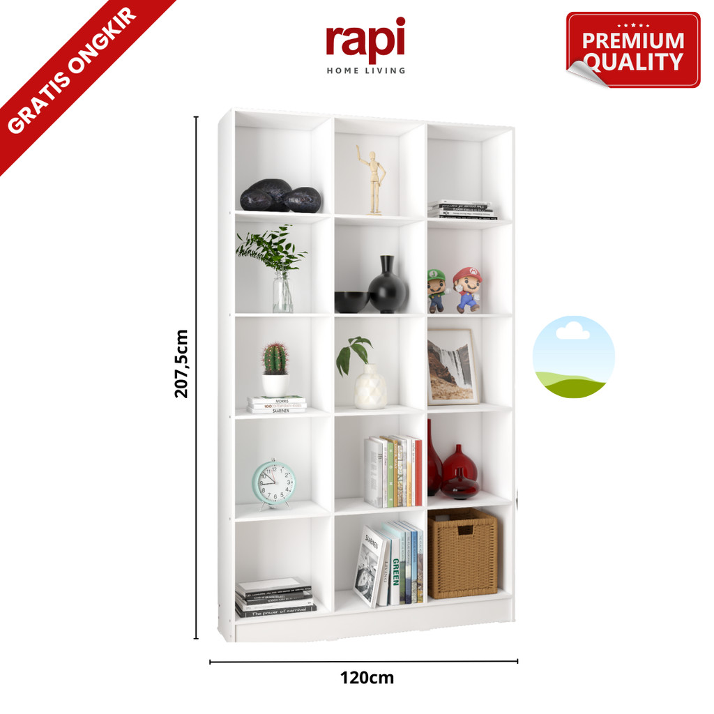 Jual RAPI Rak Susun / Rak Buku / Rak Serbaguna / Rak Gym / Rak Laundry ...