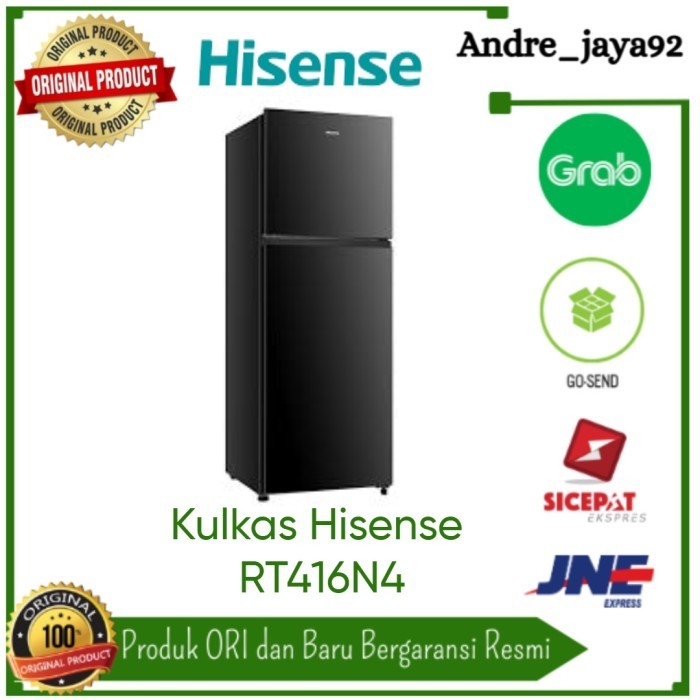 Jual Kulkas Pintu Hisense Non Frost Standard Watt Rt N Shopee