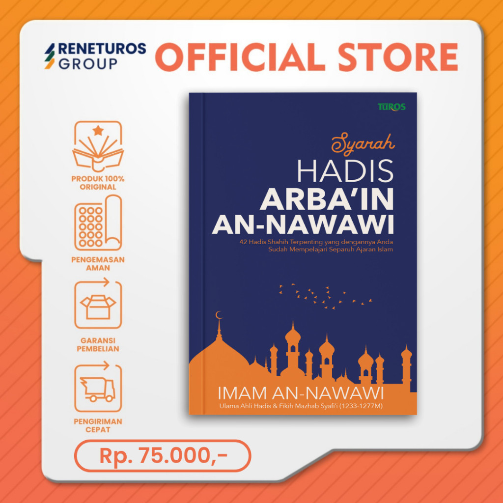 Jual Literasi Books - Kitab Syarah Hadis Arba'in Imam An-Nawawi ...