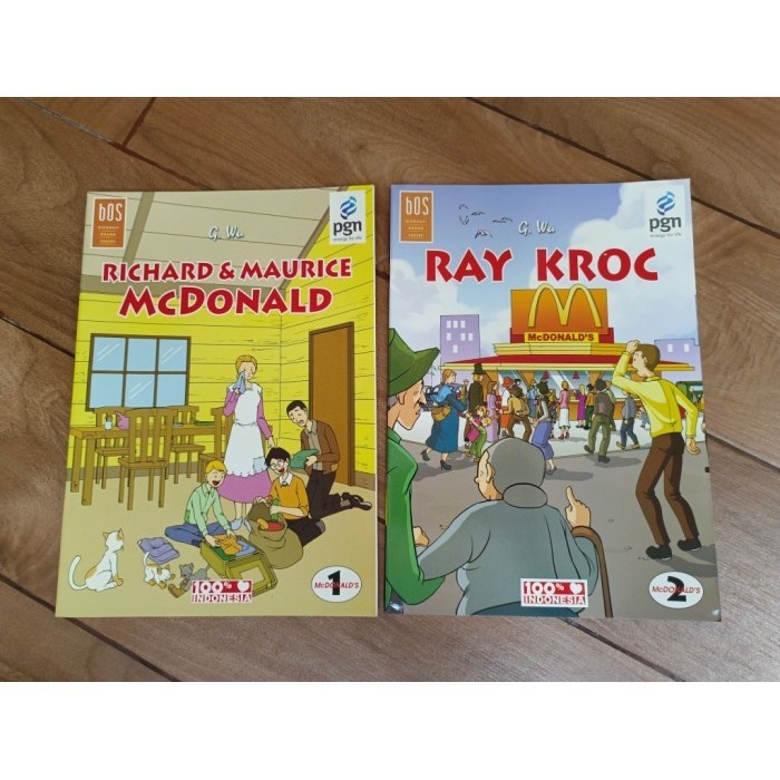 Jual Biografi Orang Sukses - Richard & Maurice McDonalds & Ray | Shopee ...