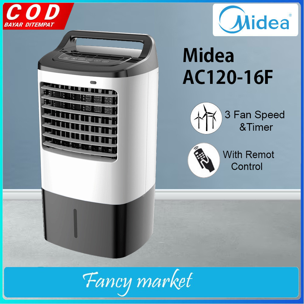 Jual NEW Midea AC120-16F/AR Air Cooler Penyejuk Ruangan Kapasitas 10 ...