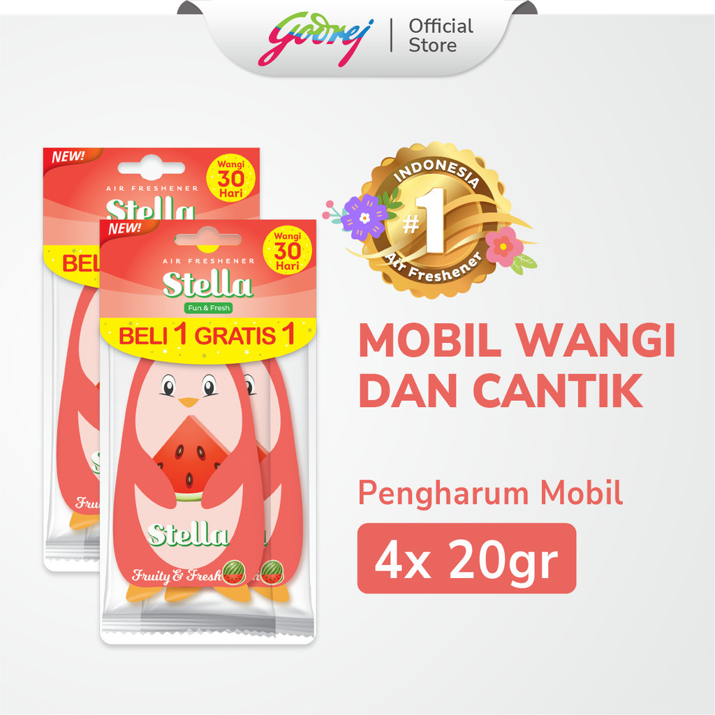 Stella parfum mobil aroma buah segar