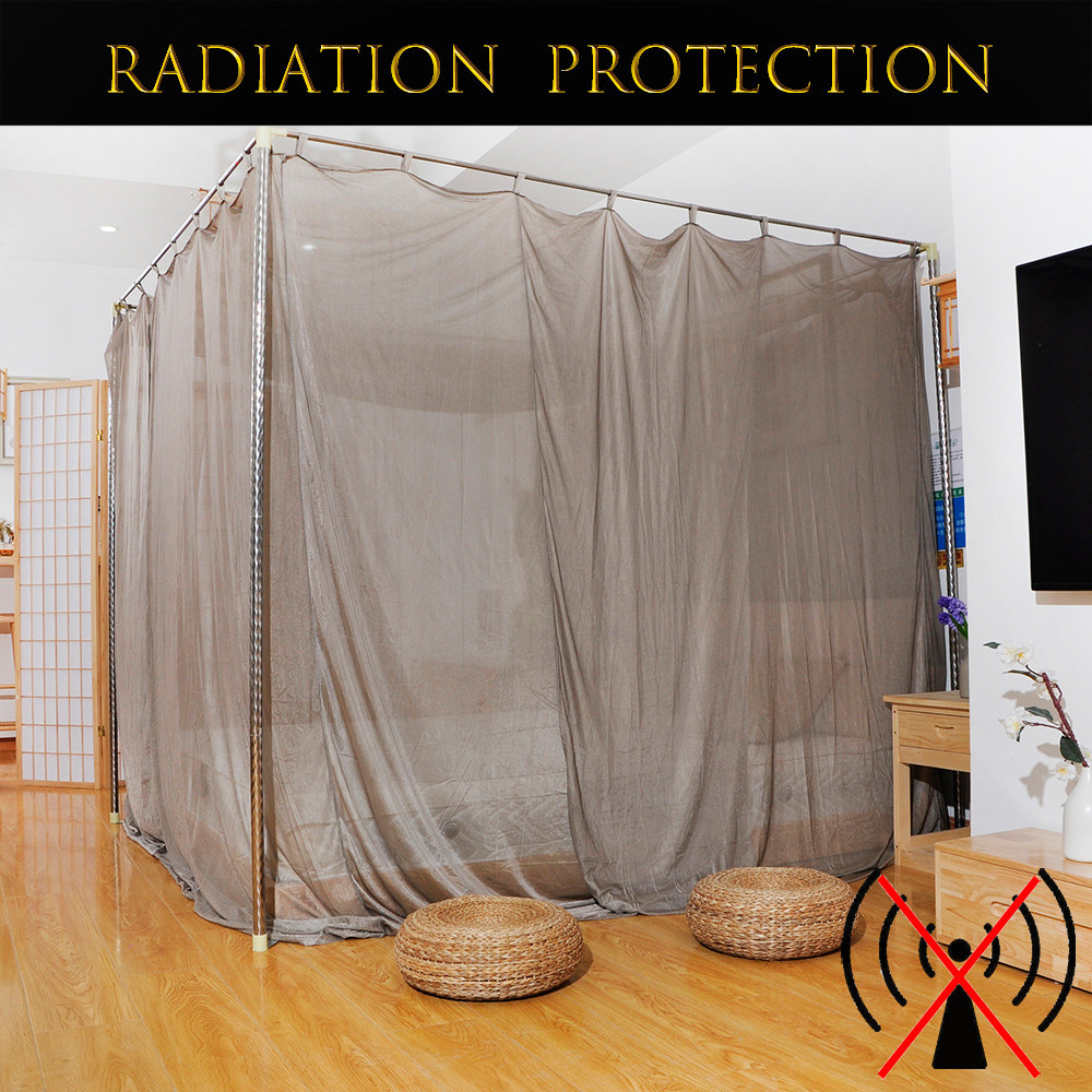 Jual Silver Fiber Mesh EMF/RF Shielding Mosquito Net Radiation Reducing ...