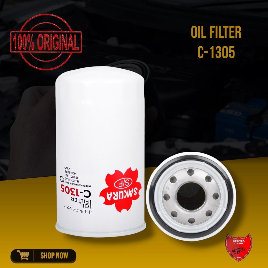 Jual OIL FILTER FOR HINO Dutro 5523 C-1305 | Shopee Indonesia