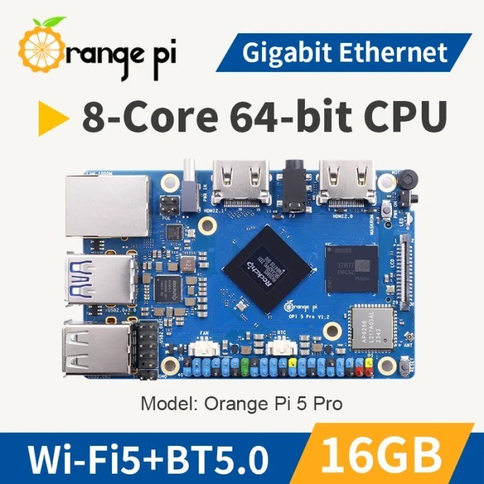 Jual DS99 Orange Pi 5 PRO - 16GB RAM | Shopee Indonesia