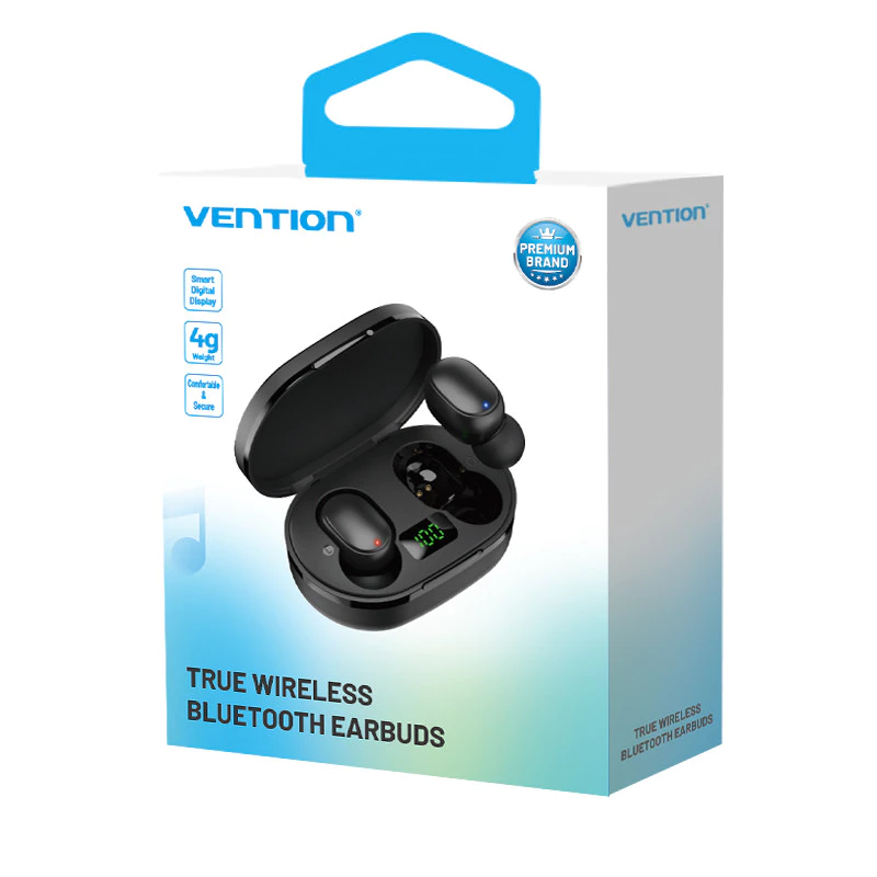 Vention TWS True Wireless Bluetooth Earbuds Earphone F12