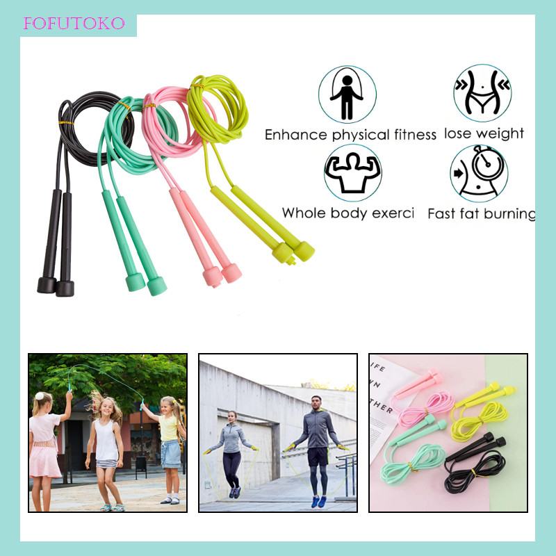 Jual Skipping Portable Active PVC/Jump Rope Speed Active Sport | Shopee ...