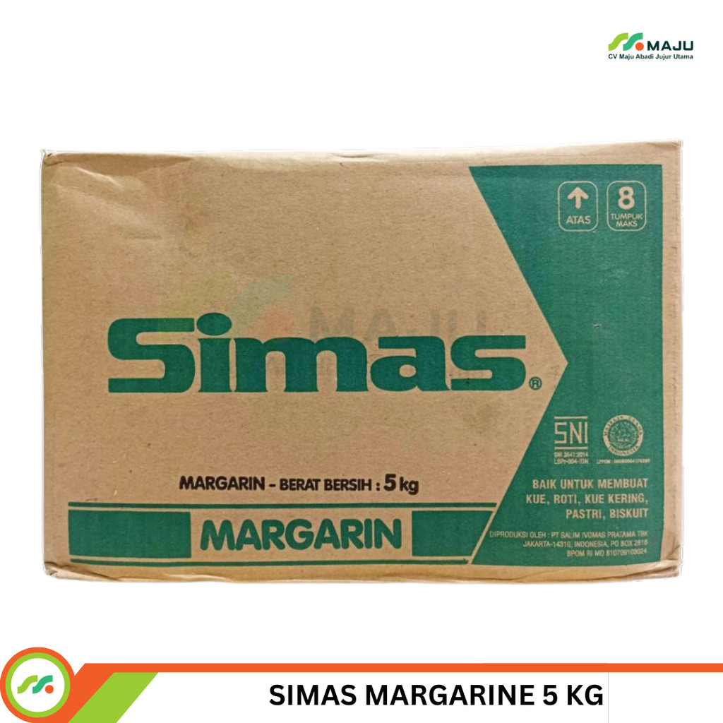 Jual SIMAS Margarine 5 KG DUS | Shopee Indonesia