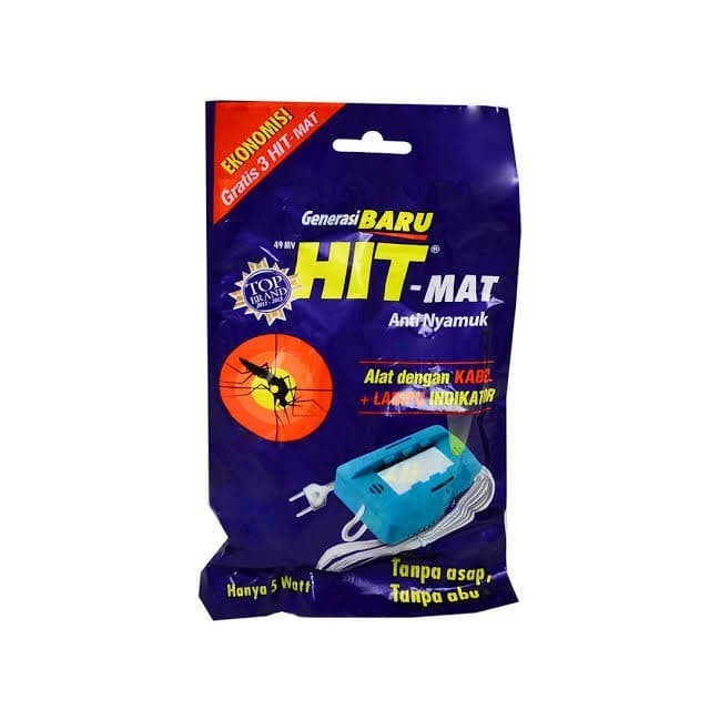 Jual Paket Hit Mat Alat Ekonomis + Hit Mat Reffil 18S Anti Nyamuk Ampuh ...