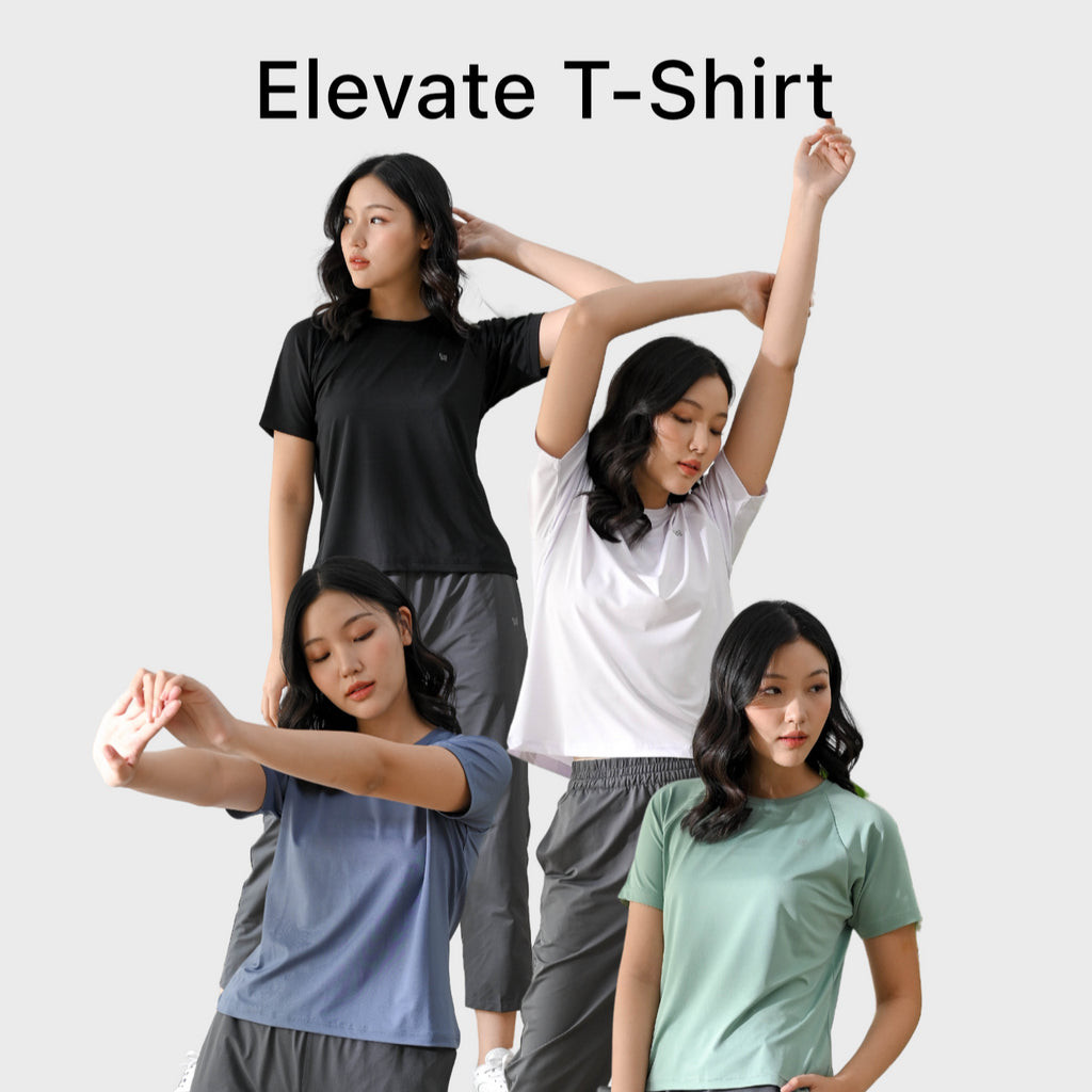 Jual Atalon Women Elevate T-Shirt, Kaos Olahraga Wanita Lari/Yoga/Gym ...
