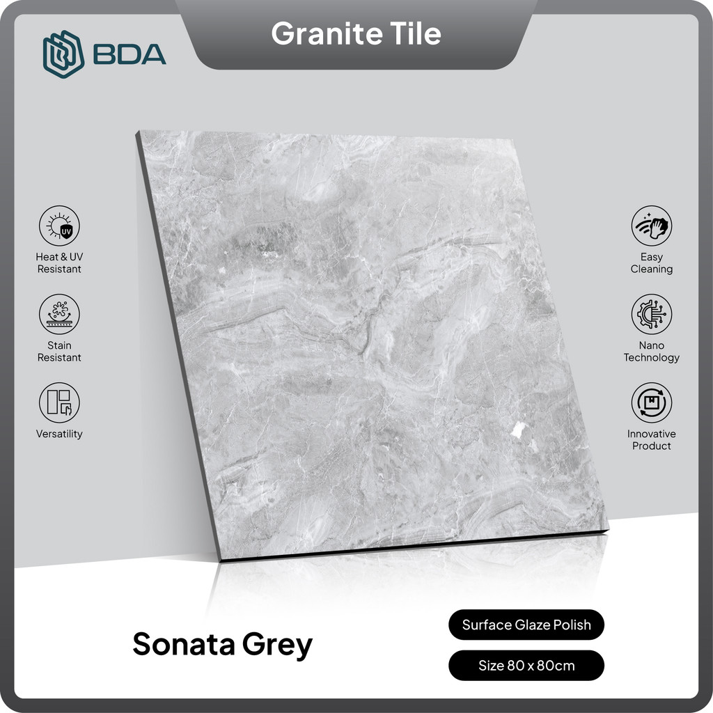 Jual BDA Granite Tile 80x80 Keramik Granit Lantai Dinding Kamar mandi ...