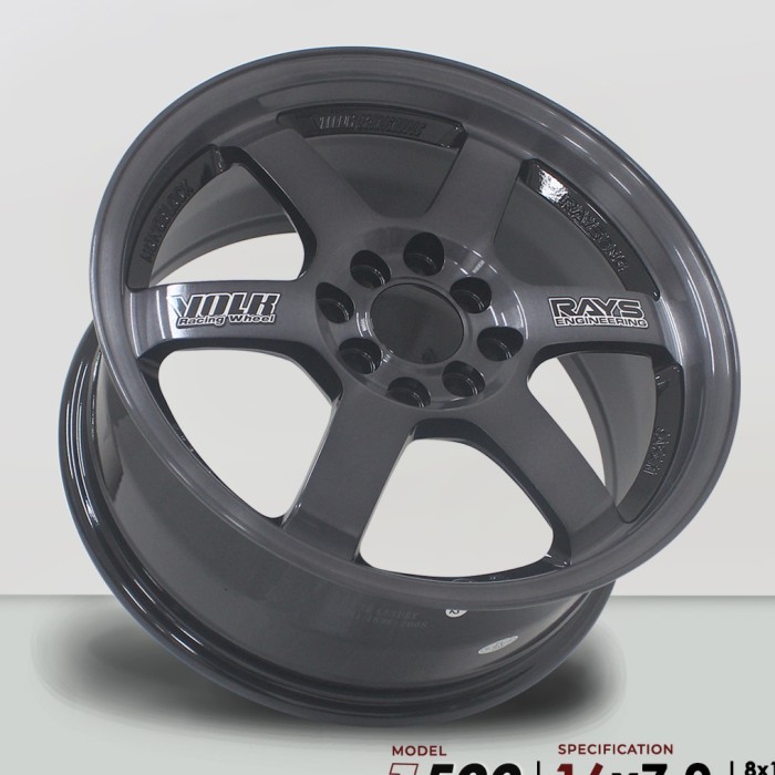 Jual 4 buah velg RayS Te37 16x7.0 8H 100 / 114.3 et38 Ring 16 R16 Mobil ...