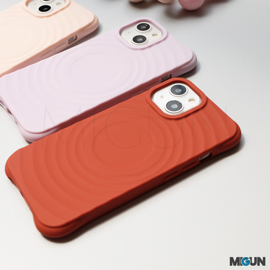 Jual Ripple Magsafe Case Silicone - Full Cover for iPhone 11 11PRO ...