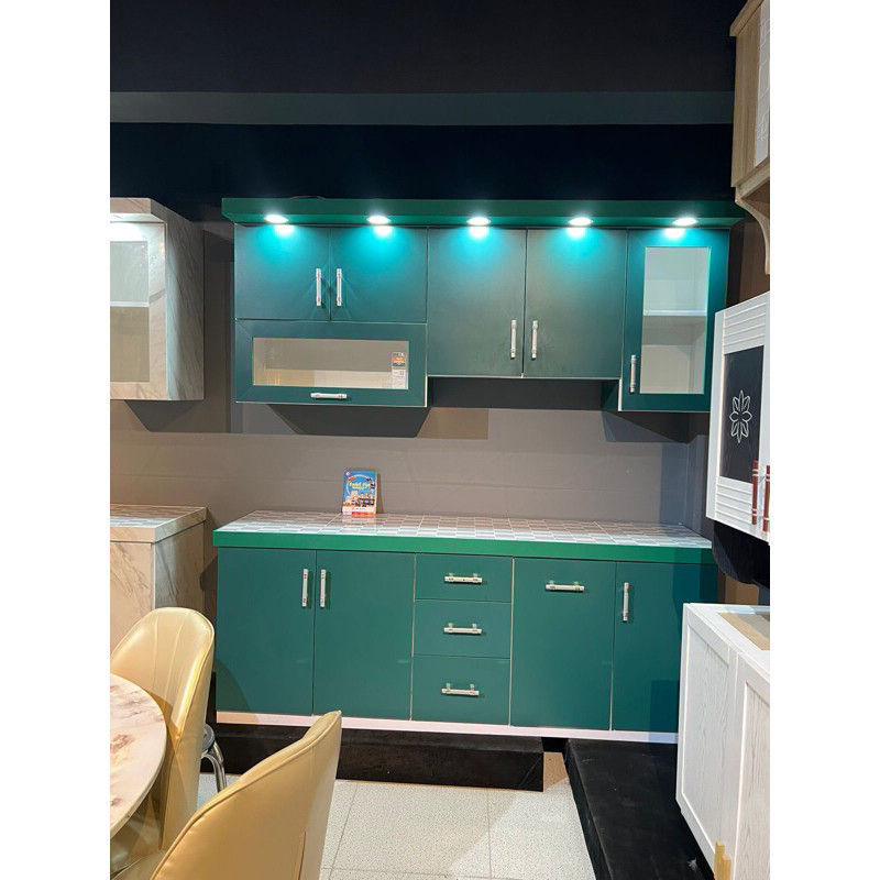 Jual KITCHEN SET HPL KINA 2METER - RAK DAPUR - RAK SAYUR - RAK BUMBU ...