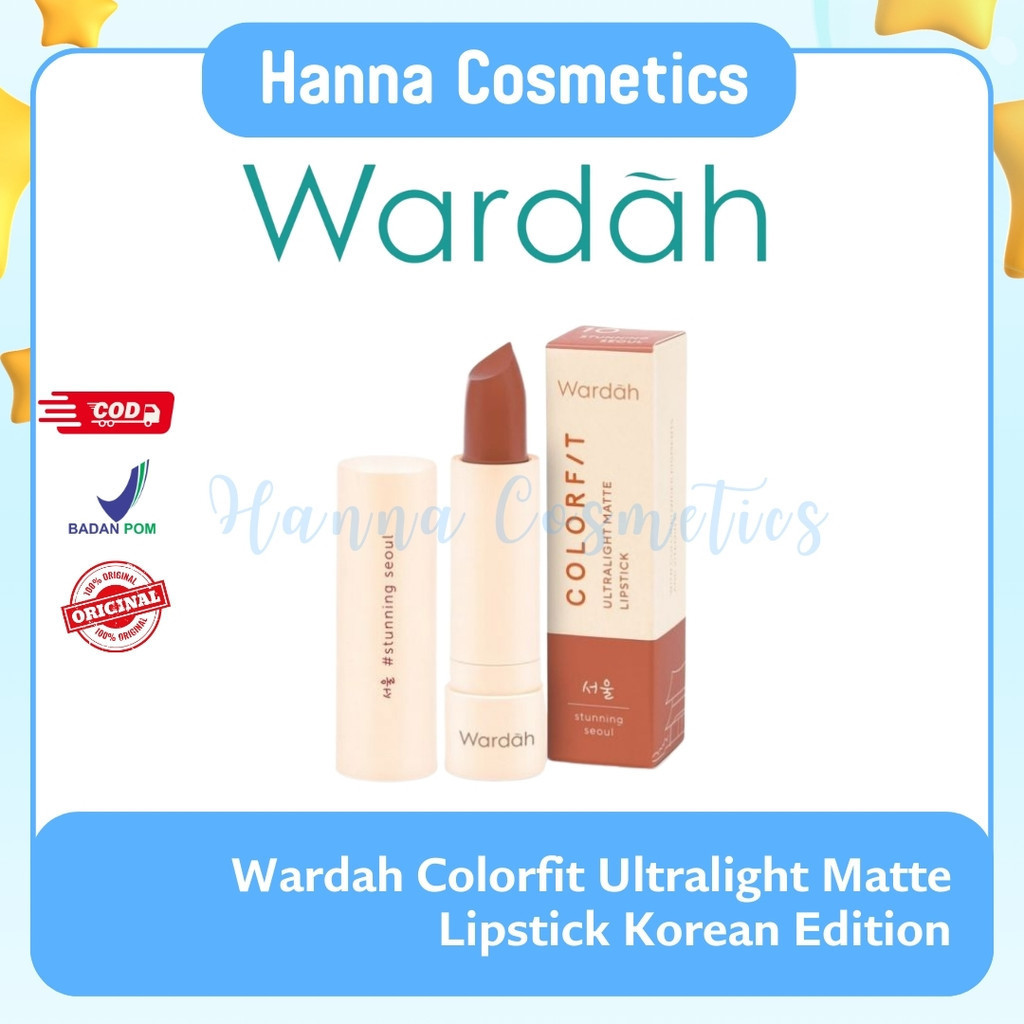 Jual Wardah Colorfit Ultralight Matte Lipstick - Ringan dan Lembut di ...