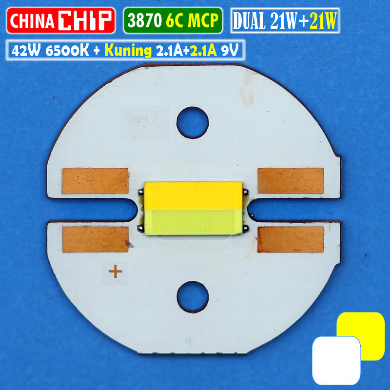 Jual MCP D2 3870 22mm 42W 6C Dual Kuning Putih LED Laser BiLED RTD AES ...
