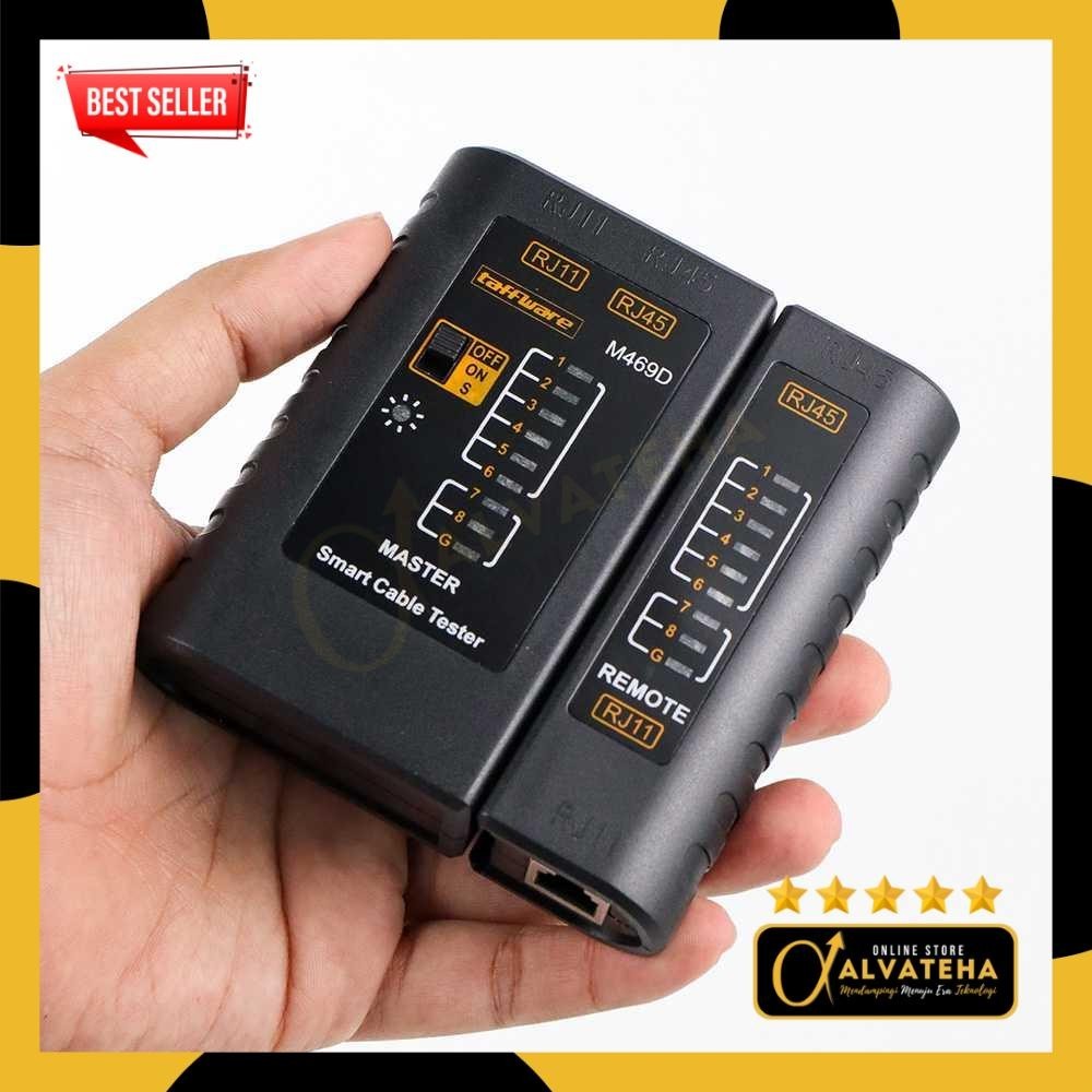 Jual LAN Tester Smart Set Kabel Jaringan Internet Telepon RJ45 RJ11 ...