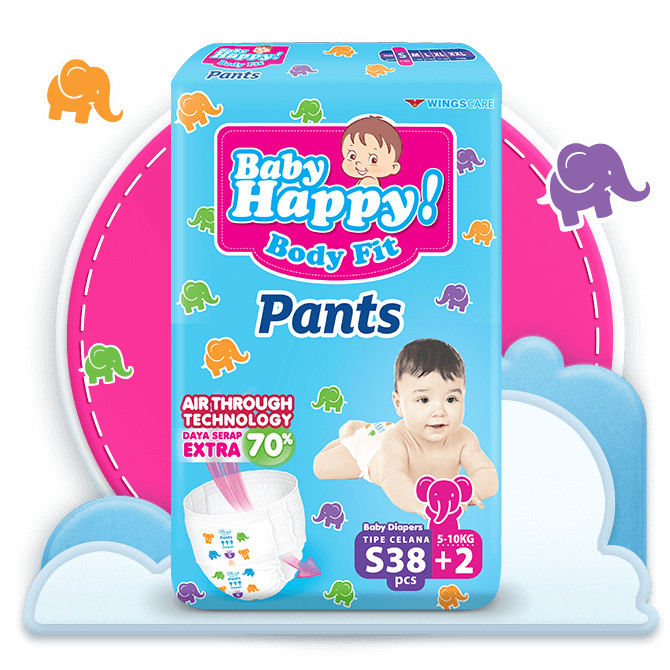 Jual Baby Happy Pants - Popok Bayi Newborn - Popok Celana Bayi ...