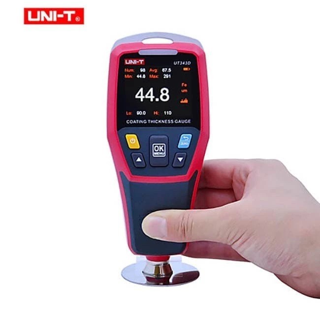 Jual Coating Thickness Tester UNI-T UT343D Paint Gauge UT-343D Meter ...