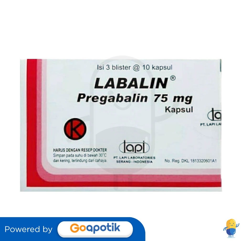 Jual Labalin 75 Mg Box 30 Kapsul | Shopee Indonesia