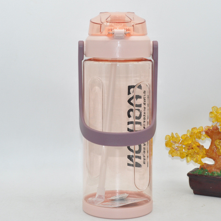 Jual BOTOL MINUM JUMBO 2000 ML DOUBLE LOCK 2 LITER BPA FREE PRAKTIS ...