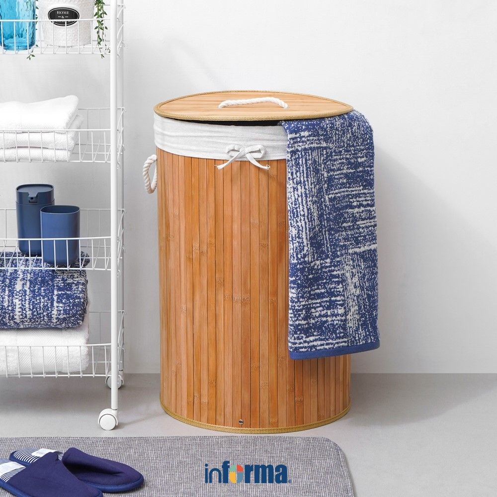 Jual Informa Keranjang Laundry Bambu 39X60 Cm Tempat Baju Pakaian Kotor ...