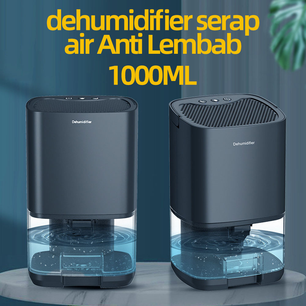 Jual 1 L - H2102 Moisture Absorber 2 in 1 Mini Purifier Air Dryer ...