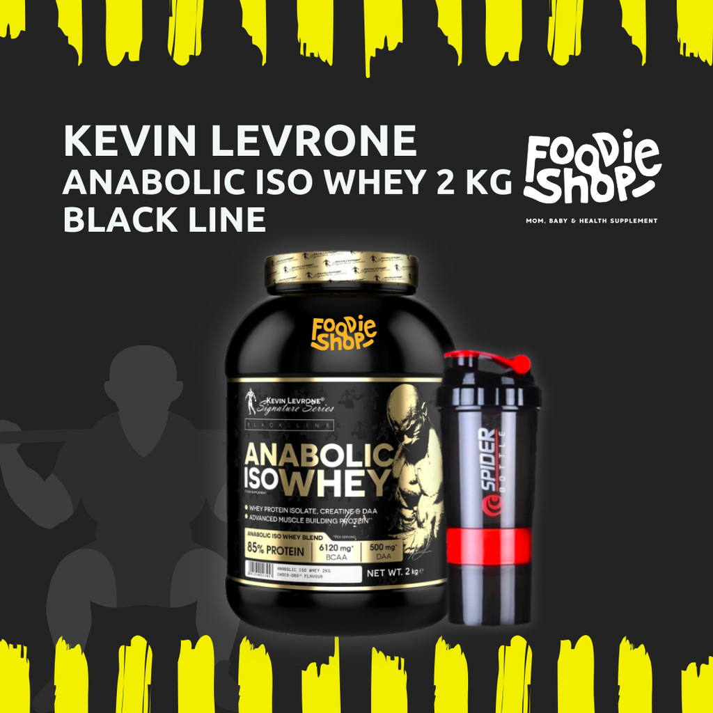 Jual Kevin Levrone Anabolic Iso Whey 2 Kg Black Line Whey Protein