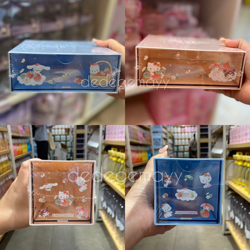 Jual Miniso x Sanrio - Organizer Drawer Box | Storage Stackable Box ...