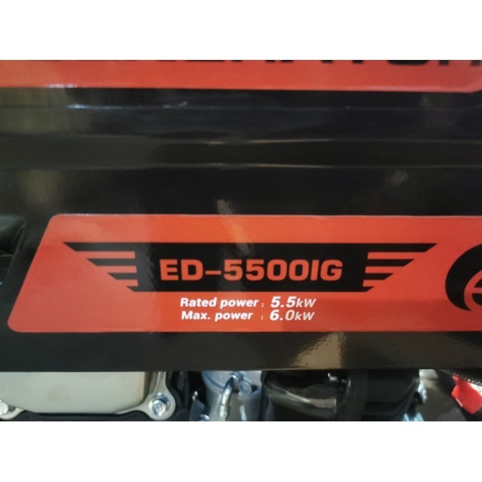 Jual Generator Genset Inverter Digital EDON ED-5500IG ED 5500 IG 6000 ...