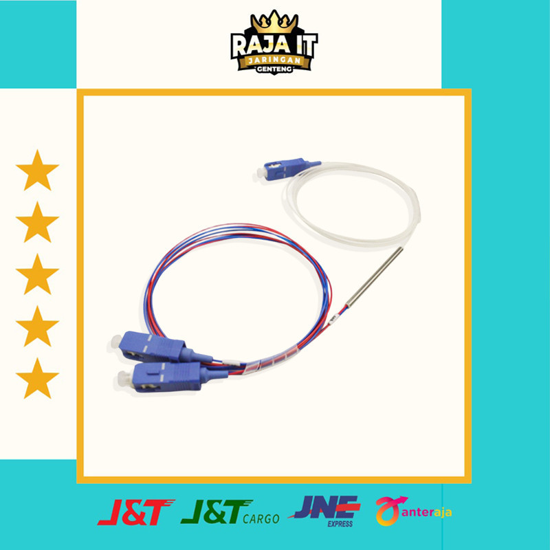 Jual Splitter Ratio/Rasio 1:2 FIber Optik All Merk | Shopee Indonesia