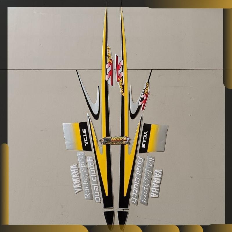 Jual List Striping Yamaha fizr fiz r f1 zr sstwo ss2 silver lis kuning ...