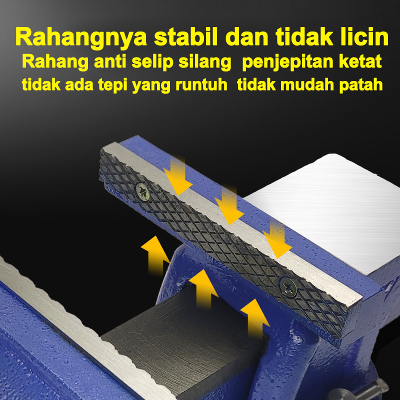 Jual Catok Clamp 360° Swivel Vice Table Biru Catok Paron Ragum Besi 5 ...