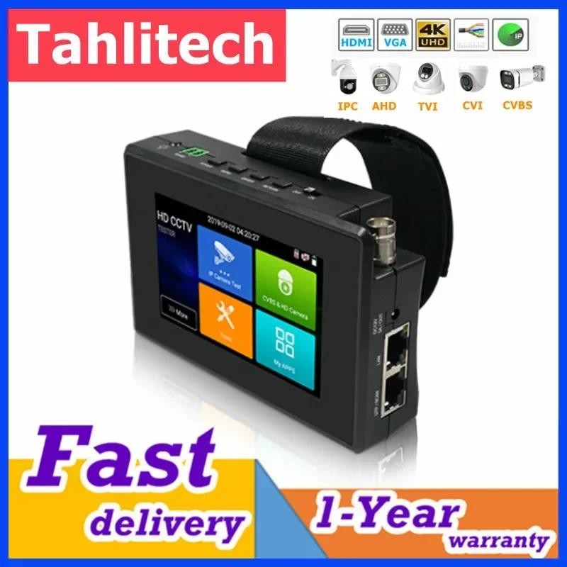 Popular Ipc-5100 Plus Cctv Tester 4k Ip Cvbs Cvi Tvi Ahd 5-in-1 Android