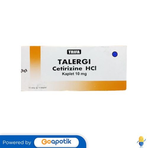Jual Talergi 10 Mg Box 100 Kaplet | Shopee Indonesia