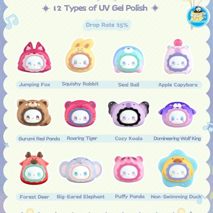 Jual Emma Beans - Rua Rua Zoo Blindbox - 1pc | Shopee Indonesia