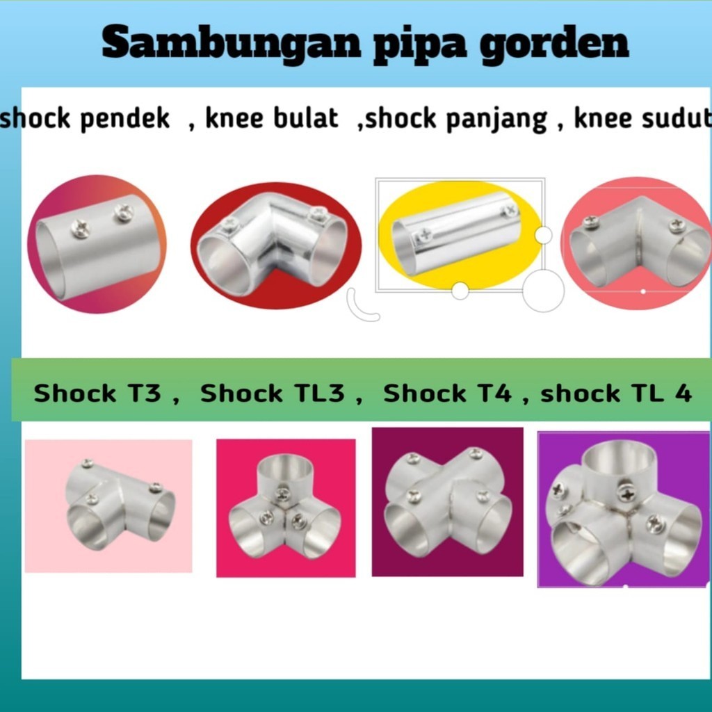 Jual SAMBUNGAN BESI GORDEN SAMBUNGAN BATANG ROLLET SAMBUNGAN PIPA ...
