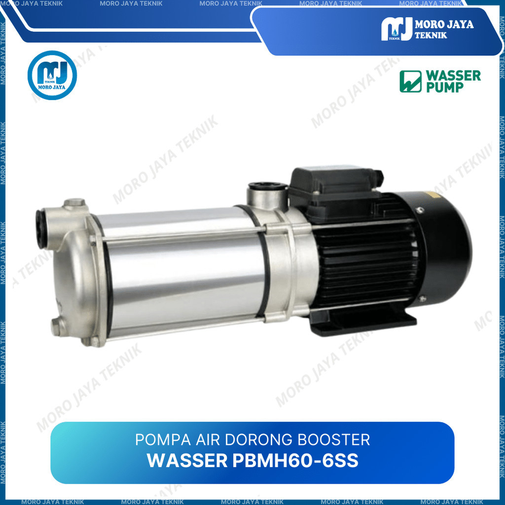 Jual Mesin Pompa Air Dorong Booster Pump Multistage Wasser PBMH60-6SS ...